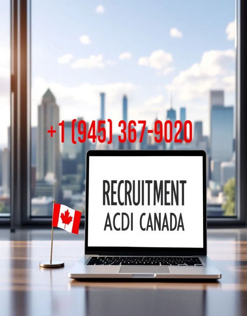 Nous recrutons des personnes sérieuses et disciplinées au Canada au sein de notre entreprise ACDI CANADA.