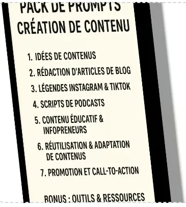 Vous êtes créateur de contenu sur les réseaux sociaux, voici le Ultimate Pack de Prompts pour Créateurs de Contenus