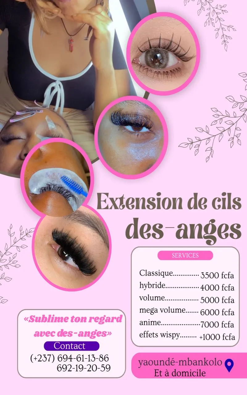 Extensions de cils 